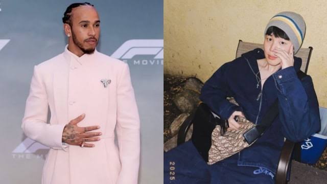’ Jimin gets shoutout from F1 star Lewis Hamilton for wearing his Dior collection