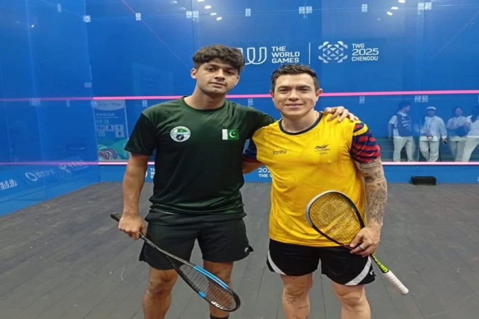 Noor Zaman crashes out of World Games