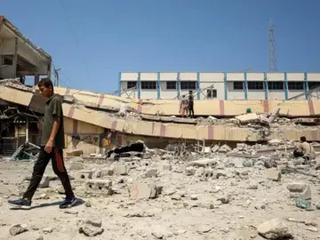 Israeli strikes target two UN schools in Gaza City