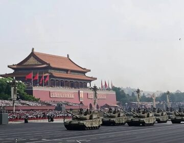 China showcases military might at V Day parade
