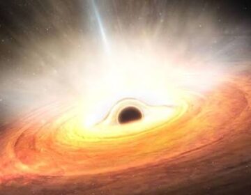 A Black Hole Where It Shouldn’t Be