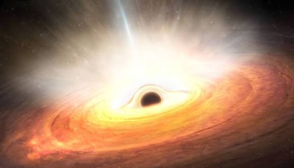 A Black Hole Where It Shouldn’t Be