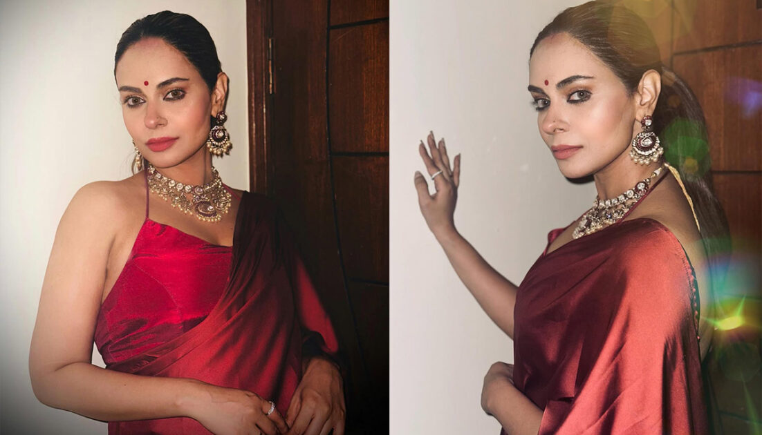 Amar Khan faces backlash for bold outfit at Diwali celebration