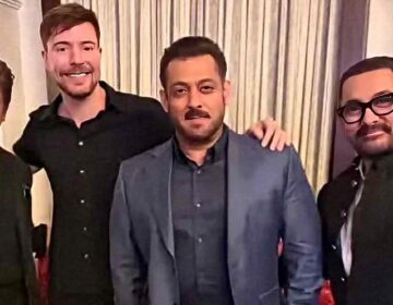 MrBeast sparks buzz after posing with Bollywood's Khans in Riyadh