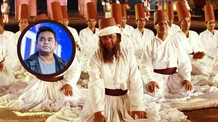 What inspired AR Rahman to create song 'Khwaja Mere Khwaja'?