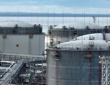 Ukrainian drones cause fire at Russian gas plant, governor says