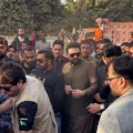 KP CM Afridi stages sit-in after being denied meeting with Imran for eighth time