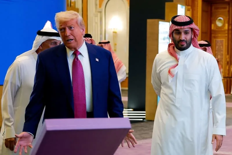 Before talks with Trump, Riyadh doubles down on terms for Israel ties