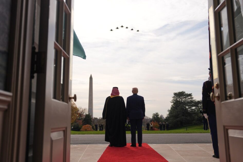Trump rolls out red carpet as Saudi crown prince makes first visit to White House in over 7 years