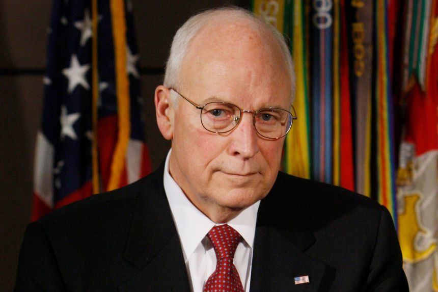 Dick Cheney,former US vice president who pushed for Iraq war