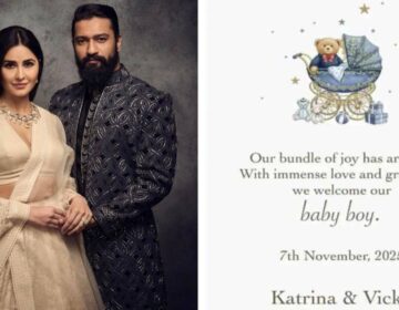 Katrina Kaif, Vicky Kaushal welcome first child .