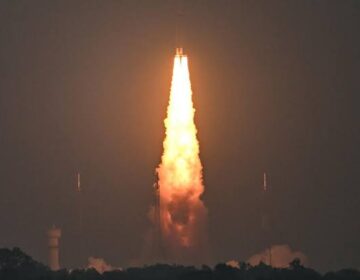 India space agency launches its heaviest satellite .