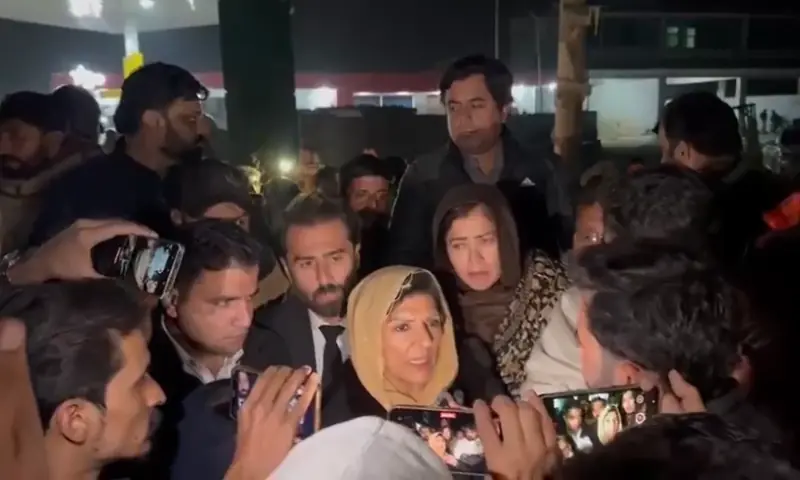Imran’s sisters among 400 booked over PTI Adiala sit-in; at least 14 party supporters arrested