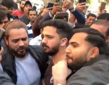 Rajab Butt injured in assault at Karachi court