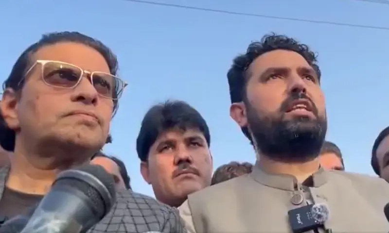 PTI leaders once again return from Adiala without meeting Imran