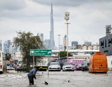 Flights cancelled, roads flooded as rare storm soaks UAE