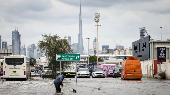 Flights cancelled, roads flooded as rare storm soaks UAE