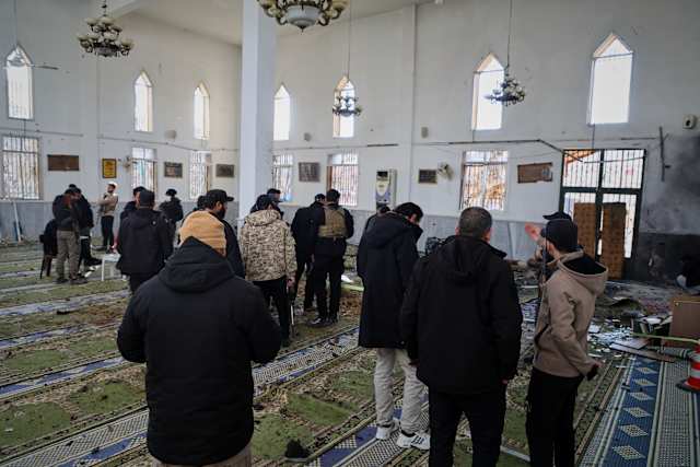At least 8 worshippers killed in deadly blast at mosque in Syria’s Homs