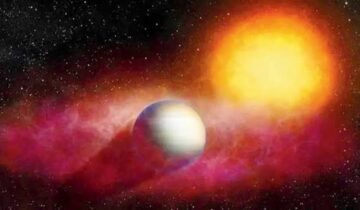 Webb Telescope Spots a Planet Losing Its Atmosphere