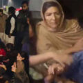 Imran’s sisters, PTI workers stage sit-in near Pindi’s Adiala jail