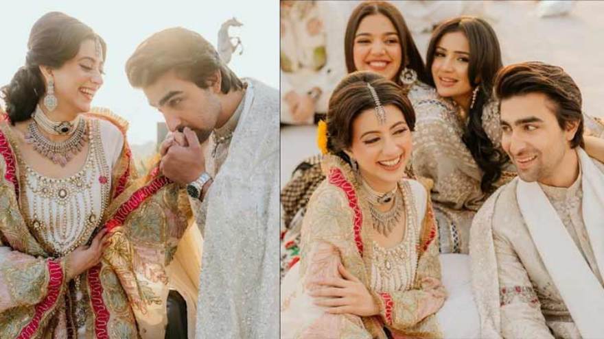 Khaqan Shahnawaz and Sabina Syed's nikah photos take social media by storm