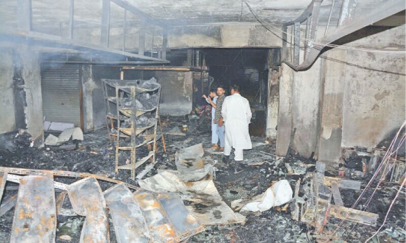 Massive fire at textile factory in Rawalpindi’s Rawat area extinguished after 16 hours