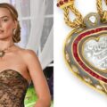 Margot Robbie wears historic necklace of Mughal Empress Noor Jahan