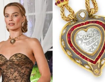 Margot Robbie wears historic necklace of Mughal Empress Noor Jahan