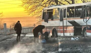 Russian drone strike kills 15 miners in Ukraine