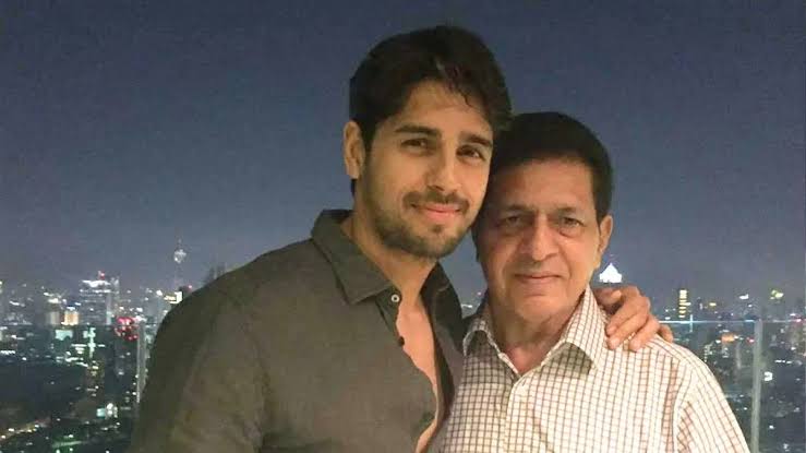 Sunil Malhotra, father of Sidharth Malhotra, passes away in Delhi