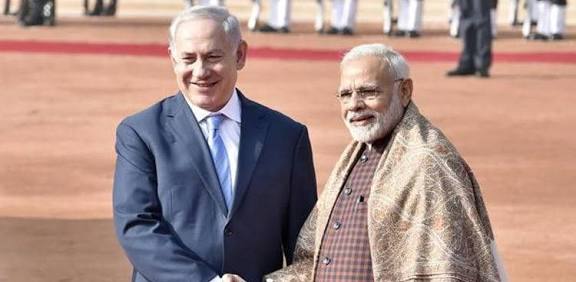 India’s Modi heads to Israel to ‘strengthen cooperation’