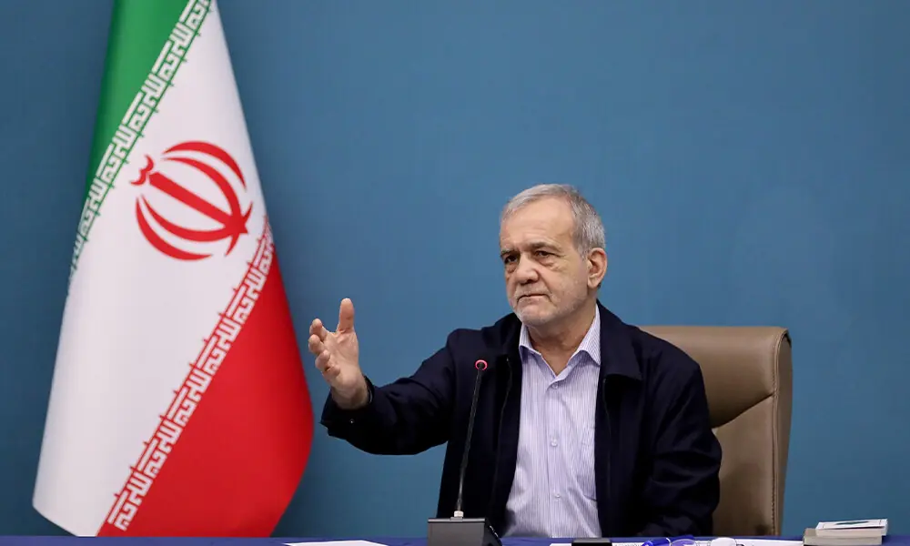 Iran to suspend strikes on neighbours unless attacks come from them: President Pezeshkian