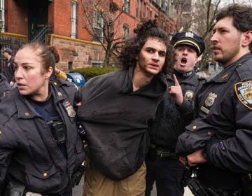 Pair charged with terrorist offences for throwing explosives near a protest outside New York Mayor Mamdani’s residence