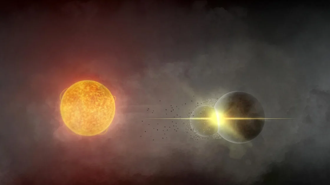 Astronomers Just Saw Two Planets Collide Around a Distant Star