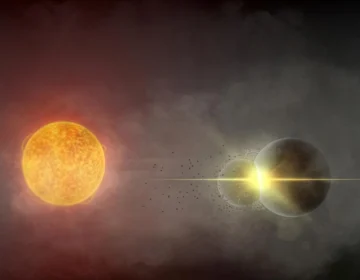 Astronomers Just Saw Two Planets Collide Around a Distant Star