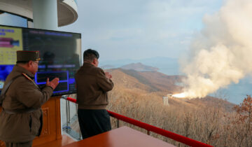 North Korea’s Kim Jong Un oversees test of high-thrust engine: state media