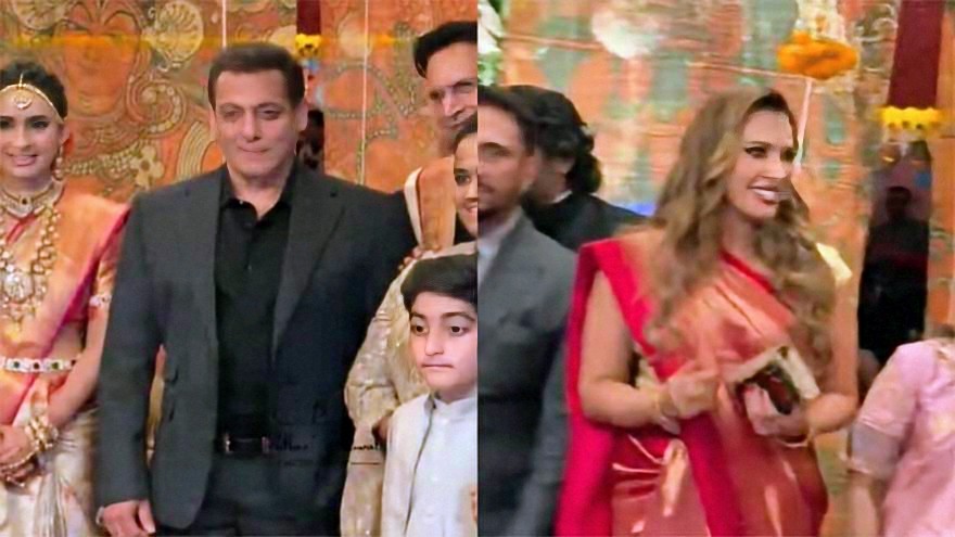 Salman Khan attends wedding with rumoured girlfriend