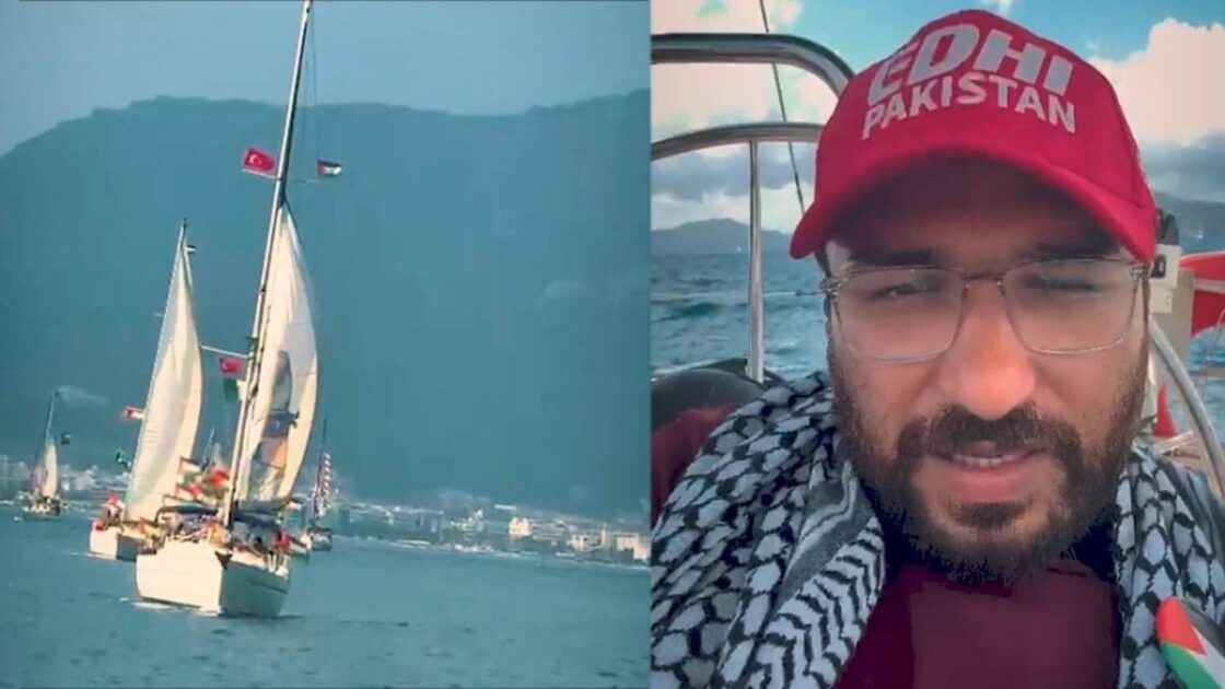 Israeli forces reportedly detain Saad Edhi, others after intercepting Gaza aid flotilla